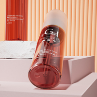 Nouveau design 110ml PET Foggy Lotion Bottle Crème pour le visage Bouteille en plastique avec pompe à lotion Bouteille de lotion personnalisée pour cosmétique