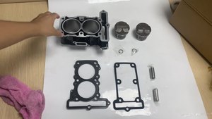 Accesorios de Motocicleta, Piezas de Cilindro de Motor Aptas para Kawasaki Z250-K, Kit de Cilindro, Pistón de 68 mm y Kit de Cilindro - Product Image 6