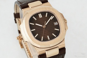 Reloj Mecánico de Super Calidad, 40 mm, Fábrica DDF, Movimiento ETA 324, 5711, 141 g, Oro Rosa, Correa de Cuero Marrón PP - Product Image 3