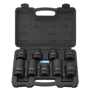 Juego de Llaves de Impacto FERVI SERIE IMPACT, Herramienta Duradera y Versátil para Mejoras del Hogar y Uso Profesional - Product Image 1
