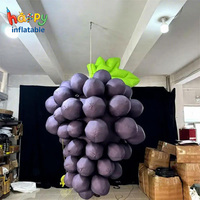 Modèle de myrtille gonflable géant, ballon de fruit réaliste personnalisé pour la promotion en supermarché, la décoration d'événements agricoles