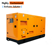 Groupe électrogène Weichai Baudouin 80kW 100kVA Super Silencieux avec ATS pour Centrale Électrique Domestique