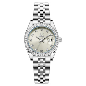 Vente en gros de montres élégantes et haut de gamme pour femmes, style montre-bracelet en acier, livraison directe - Product Image 2