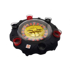 Jeu de roulette à boire électrique |   Divertissement festif avec roue à rotation automatique |   Sûr et interactif pour les adultes - Product Image 1