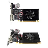 Venta al por mayor OEM VGA tarjeta precio de fábrica Geforce GT 210 610 710 730 1030 ordenador GPU PCIe X16 tarjeta gráfica GPU delgada