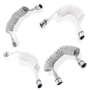 2019 عالية الجودة الصين العشرة بيع المنتجات البلاستيكية الكروم دش HoseTelephone خط خرطوم مرن - Product Image 1