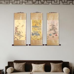<span class=keywords><strong>Paysage</strong></span> chinois Art décoration murale papier <span class=keywords><strong>encre</strong></span> défilement peinture traditionnelle asiatique bureau à domicile suspendus défilement Zen cadeaux - Product Image 4