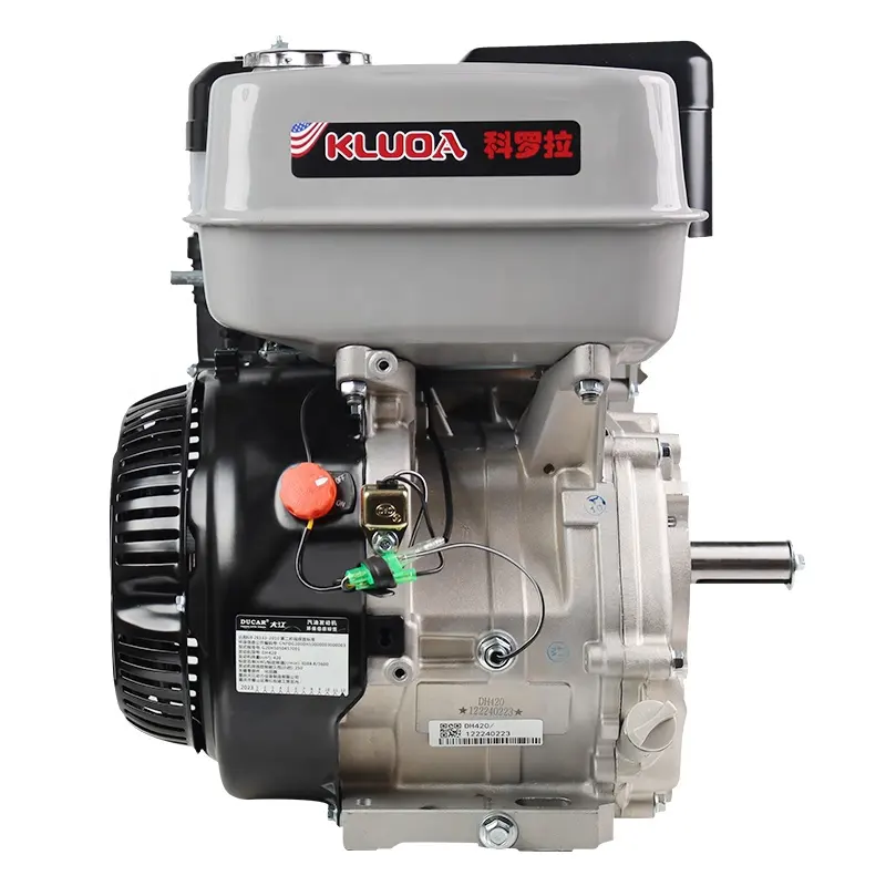 ขายร้อน 6.5hp 420cc เครื่องยนต์เบนซิน 4 จังหวะพร้อมรอก