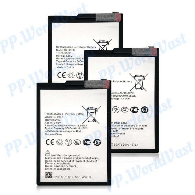 BL-49FX 5000mAh Factory Phone Battery for Tecno Hot 8 Lite Infinix Hot 9 X655 X650 Original Replacement Battery Manufacturer