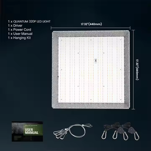 Panel de Luz LED para Cultivo de Plantas, <span class=keywords><strong>Serie</strong></span> Quantum LM281B, 200W, Espectro Completo, Cuerpo de Aluminio, IP65, Aplicación Bloom, Chip COB, 5 Años, CRI95 - Product Image 2