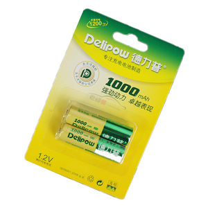 Batería recargable DeliPow Ni-Mh 1000Maha 1.2V AA para juguetes, paquete de 2 - Product Image 1