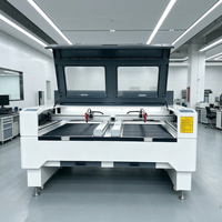 Machine de découpe et de gravure laser haute performance à double station 1610, 1000*1600mm avec deux têtes