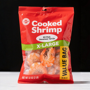 ถุงบรรจุอาหารทะเลแช่แข็งแบบพรีเมียม ถุงพลาสติกใสชนิด LLDPE สำหรับซีลสูญญากาศ เหมาะสำหรับกุ้งและอาหารทะเลอื่นๆ เช่น ปลาแซลมอน - Product Image 4