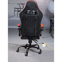 Prix pas cher Personnalisé Chine Noir Rouge Cadre En Bois En Cuir PU Bureau Adulte Ergonomique Racing Ordinateur PC Gamer Chaise De Jeu À Vendre