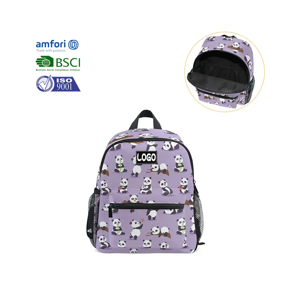 BSCI çocuklar okul çantaları eğlence öğrenci Schoolbag okul çantaları sırt çantası özel Logo özelleştirmek karikatür Unisex HT genç sırt çantası