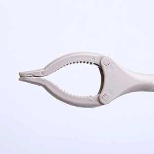 Herramienta de recolección de basura plegable, Clip de basura de acero inoxidable, 1 unidad, 40 Cm - Product Image 6