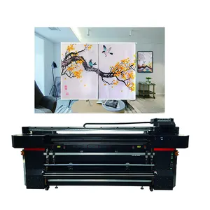 कस्टम उच्च गति डिजिटल कपड़ा प्रिंटर निर्माता ध्वज प्रिंटर मशीन