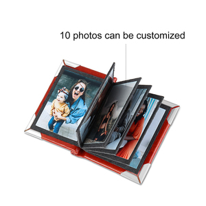 Album ảnh móc khóa da mini tự làm, dán ảnh tự dính, làm quà tặng - Product Image 3