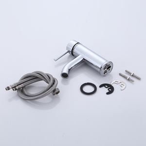 VENTE FLASH Robinet <span class=keywords><strong>de</strong></span> lavabo monocommande en laiton chromé, Robinet <span class=keywords><strong>de</strong></span> toilette durable, Robinet d'eau <span class=keywords><strong>de</strong></span> salle <span class=keywords><strong>de</strong></span> bain au design moderne, Bon prix - Product Image 4
