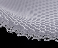 Personnalisé 100% Polyester 10mm 3D double face Air Spacer Mesh Fabric 100% Knitted Technique Memory Feature for Home Pad Car Use