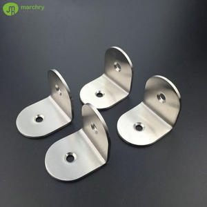 Venta caliente Soporte de panel de hardware de partición de inodoro de acero inoxidable - Product Image 1