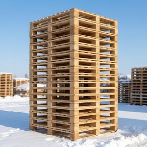 Palette en bois Euro standard EPA 1200x800 en pin pour transport industriel, humidité 10%, densité 600-750 kg/m³ - Product Image 1