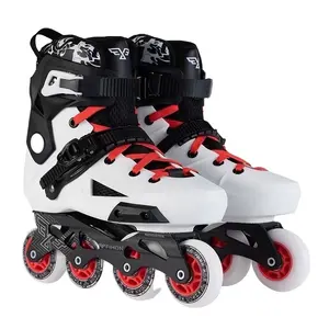 All'ingrosso outdoor Junior vendita calda Freestyle Slalom Hard Boot Racing Speed Patines pattini in linea per adulti