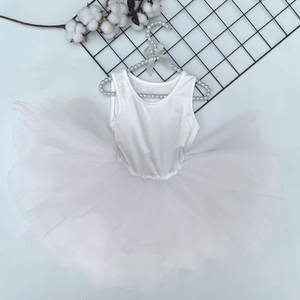 Tutú de Ballet para Niñas de 3 a 10 Años, Color Rosa Polvo, Vestido de Danza para Niñas - Product Image 5