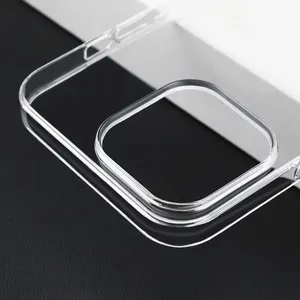 Capa transparente para iphone 13 pro 1.2mm, capa completa resistente a arranhões para iphone 14 plus 12 11 pro max 6 7 8 plus