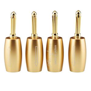ปลั๊กกล้วยเคลือบทอง <span class=keywords><strong>Accuphase</strong></span> 24K,สายลำโพงเสียง Hifi - Product Image 1