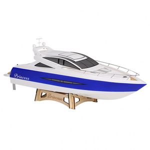 Yate de Lujo TFL 1305, <span class=keywords><strong>Lancha</strong></span> Grande de Fibra de Vidrio Tipo Princesa de 1310 mm, Barco <span class=keywords><strong>RC</strong></span> a <span class=keywords><strong>Gasolina</strong></span> con Motor de 30 CC, Barco ARTR con Doble Timón - Product Image 5