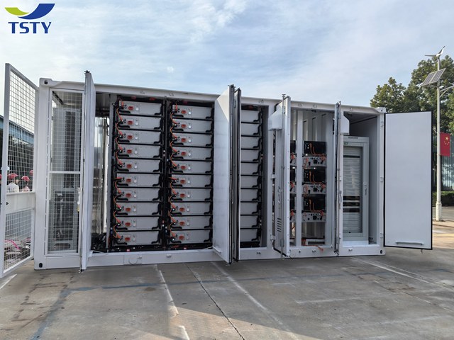 TSTY Energy Utility Scale Lithium Ion Battery Storage System 1000kWh Solar Power Container Liquid Cooling IP67 Protection