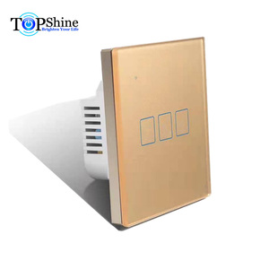 Topshine cuộc sống thông minh App 3 gang tuya Wifi Cảm ứng chuyển đổi không có đường dây trung tính hệ thống dây điện - Product Image 2