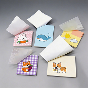 Bloc de Notas con Diseño de Animales de Dibujos Animados Coloridos, 50 Hojas Cada Uno, Sin Adhesivo, para Oficina, Escuela, Escritura - Product Image 2