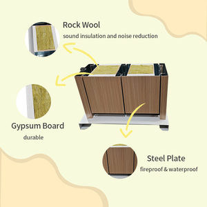 Schall dichte modulare Büro trennwände Akustik platte Wandte iler Indoor-Besprechung räume Bankett hallen Schulen Lager werkstatt - Product Image 5