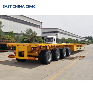 56m बढ़ाई 4 के साथ Flatbed ट्रेलर धुरों 70m लांग पवन ब्लेड परिवहन - Product Image 6