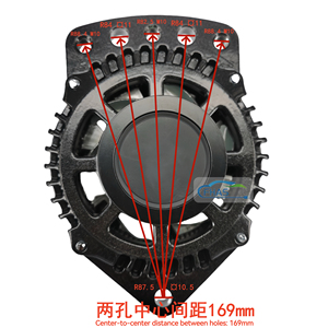 <span class=keywords><strong>Alternador</strong></span> <span class=keywords><strong>de</strong></span> <span class=keywords><strong>Alto</strong></span> Rendimiento para Automóvil, 36V 48V 56V 72V 75V 82V 100A 150A 200A, para RV, 100% Nuevo, Venta al Por Mayor Personalizada - Product Image 5