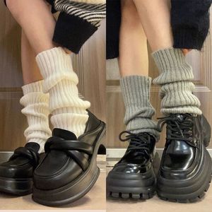 女性の秋/冬ニットパイルソックスショー脚薄い厚い脚スパイスすべてシンプルな脚カバー暖かい靴下 - Product Image 4