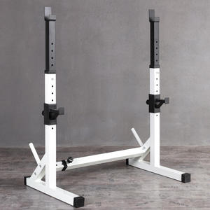 Support de Squat Réglable Robuste pour Haltères et Bench Press – Idéal pour la Musculation à Domicile et l'Entraînement de Force – Équipement de Fitness - Product Image 3