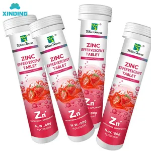 Zinc effervescent vitamin C tablets OEM/ODM Vitamin supplement Immune boost