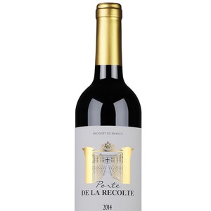 Porte De La Recolte Vin Rouge 2014 Produit Français 750ml - Product Image 1