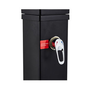 40L negro cuadrado multifuncional al aire libre jardín playa junto a la <span class=keywords><strong>piscina</strong></span> columna de ducha Solar 60C Unidad de ducha de patio trasero - Product Image 5