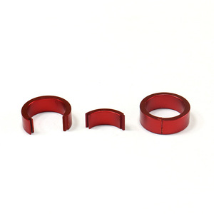 Grossisti in metallo in alluminio piccione anelli Band 15 colori pappagallo piede Tag con zampe di uccello aperto forniture per uccelli - Product Image 1
