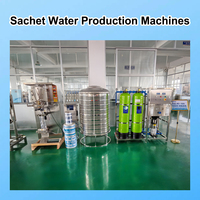 Prix d'Usine Machine de Remplissage et Scellage Entièrement Automatique pour Petits Sachets en Plastique Industriels d'Eau Pure Potable
