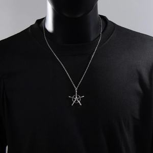 Anime <span class=keywords><strong>Bleach</strong></span> collar <span class=keywords><strong>Ishida</strong></span> Uryuu Ginreigojiaku Unisex colgante gargantilla joyería moda Cosplay Accesorios - Product Image 3