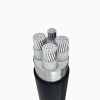 Kabel Daya Isolasi XLPE Konduktor Paduan Aluminium YJLV Harga Ekonomis untuk Konstruksi Kabel Listrik Kawat Listrik