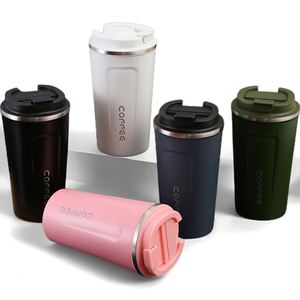 Customized Gift Stainless Steel <b>Cups</b> Insulated Leakproof Tumblers Wholesale Bulk Special <b>Reusable</b> Coffee Jar Traveler Mug - Product Image 1