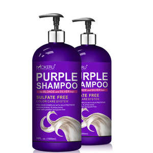 Shampooing Anti-jaune violet <span class=keywords><strong>pour</strong></span> <span class=keywords><strong>cheveux</strong></span> blonds <span class=keywords><strong>pour</strong></span> <span class=keywords><strong>éliminer</strong></span> <span class=keywords><strong>les</strong></span> tons jaunes cuivrés éclaircir blond platine cendré gris argenté - Product Image 1