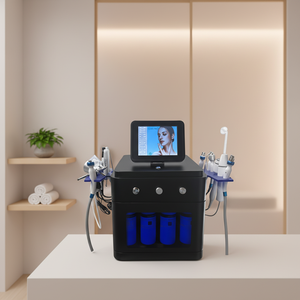 Hidrodermoabrasión con Diamantes 14 en 1, Sistema de Cuidado Facial Hydra Dermabrasion, Máquina Facial de Hidrodermoabrasión con Jet Peel - Product Image 1