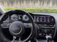 Écran numérique double 22,8 pouces pour tableau de bord Audi A4 A5 2009-2016, compteur de vitesse, autoradio Android, lecteur vidéo, CarPlay sans fil, GPS